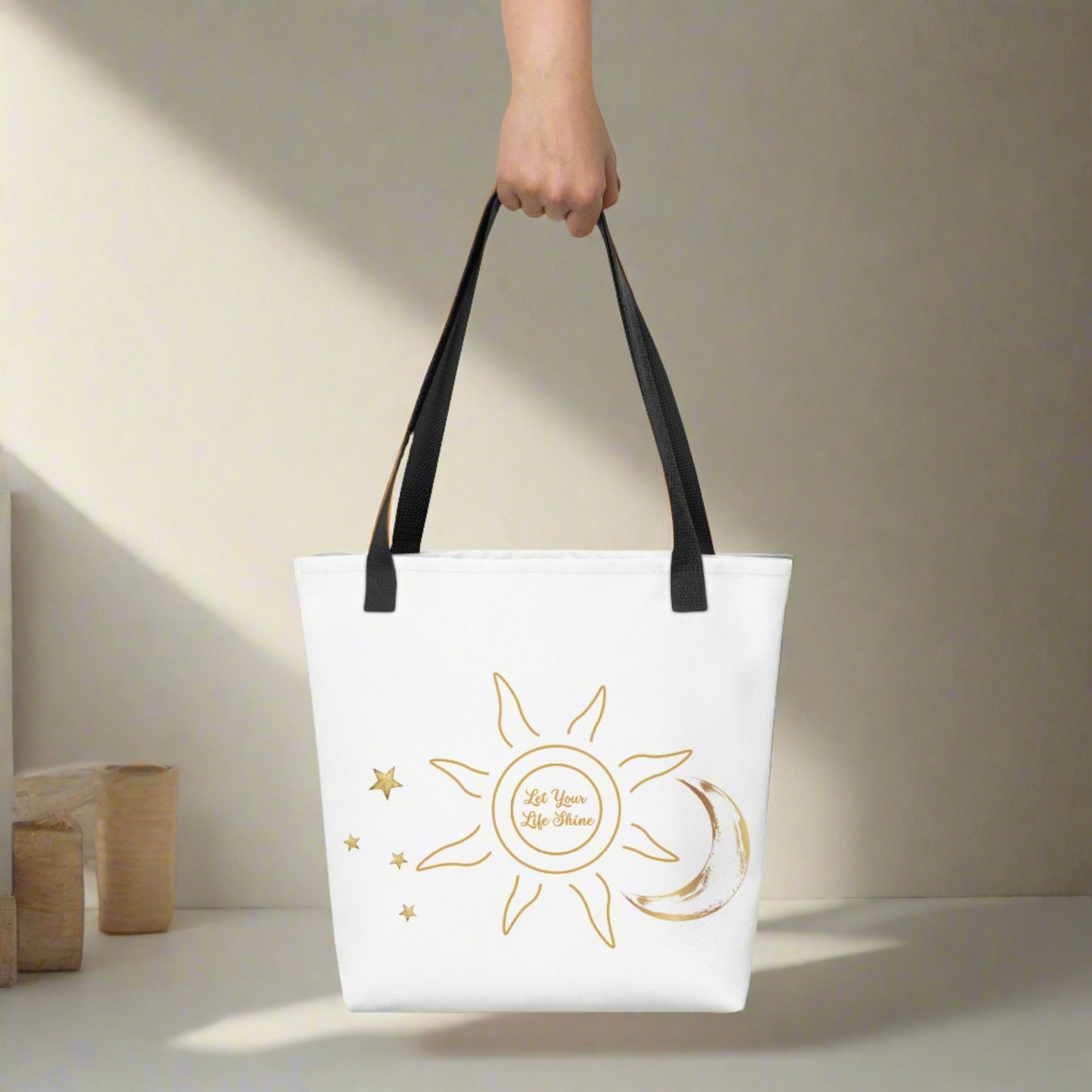 "Let Your Life Shine" Classy Tote