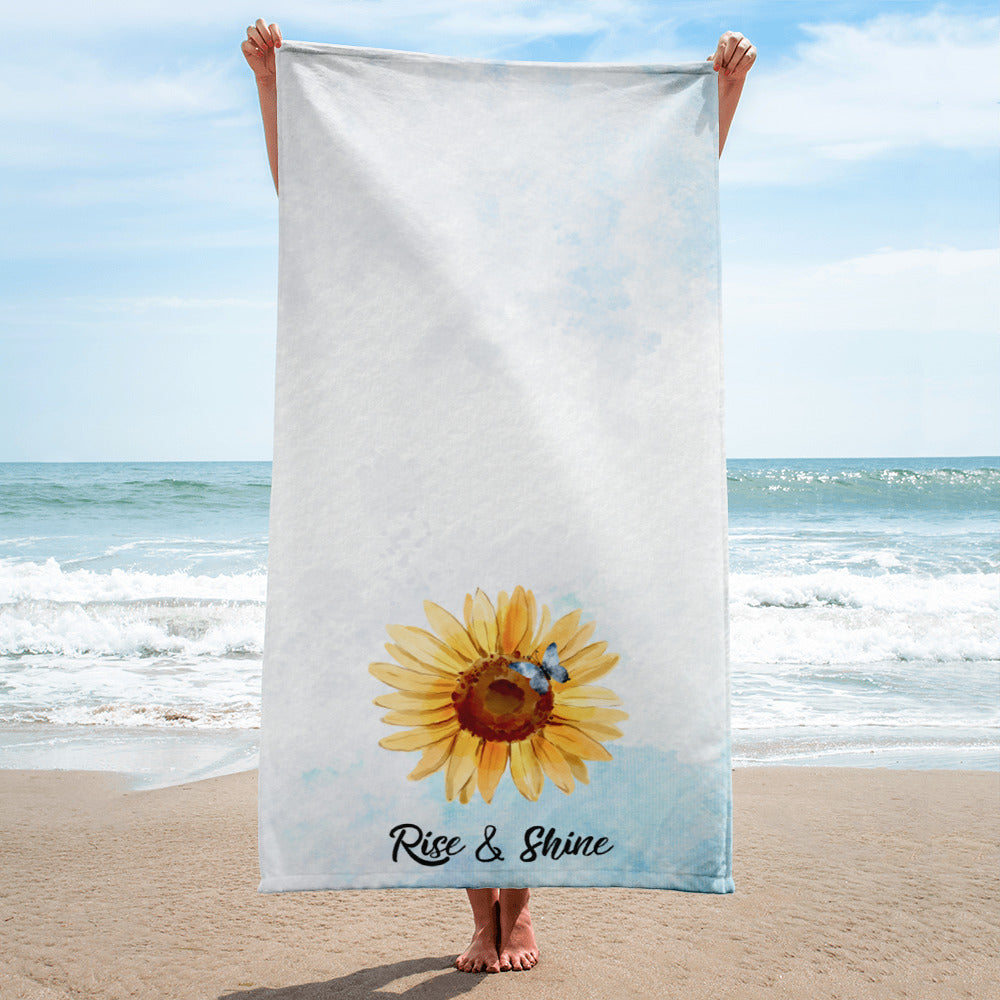 "Rise & Shine" Towel